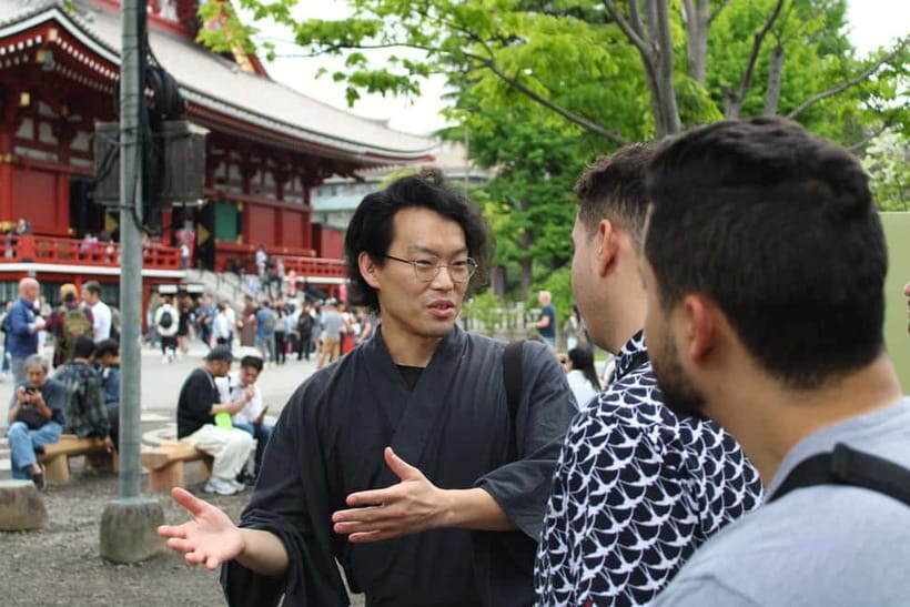 Tokyo: Asakusa Walking Tour & Comedy Night - Starting beside the Tokyo Cruise station