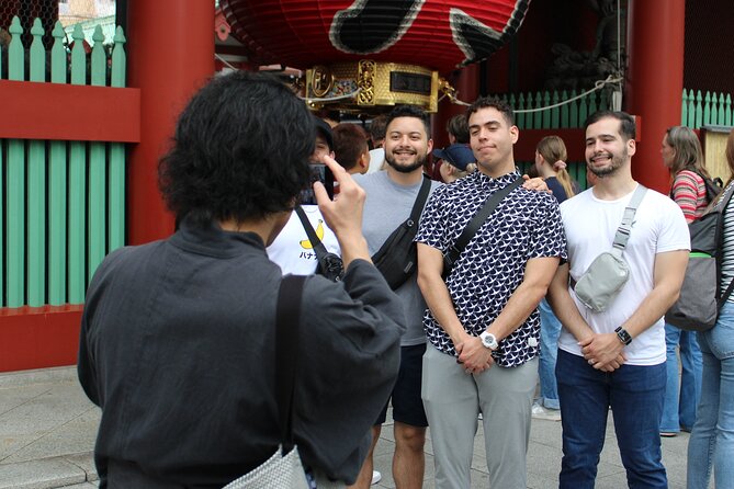 Tokyo: Asakusa Walking Tour with Japanese Comedian - Senso-ji Temple and its many Buddhist figures