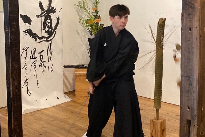 Tokyo : Authentic Samurai Experience in a Private Space. - Handling a real sword under close instruction