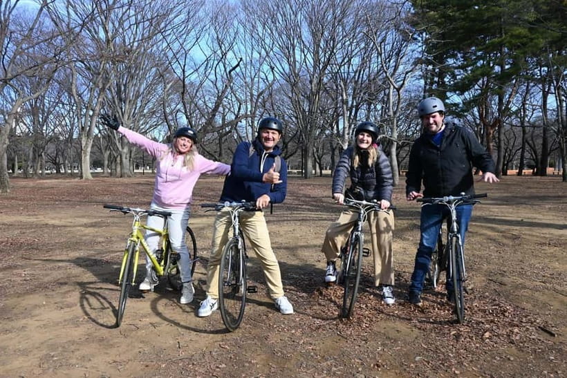 Tokyo Bike Tour: Shibuya, Harajuku & Hidden Gems - Meeting Near Yoyogi and Getting Rolling