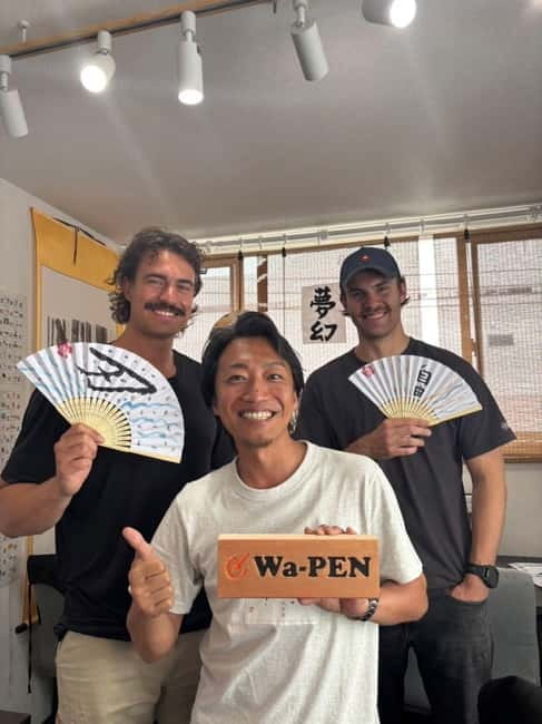 Tokyo:Calligraphy &Make your original folding fan in Asakusa - Why this Asakusa class feels more personal than a souvenir shop