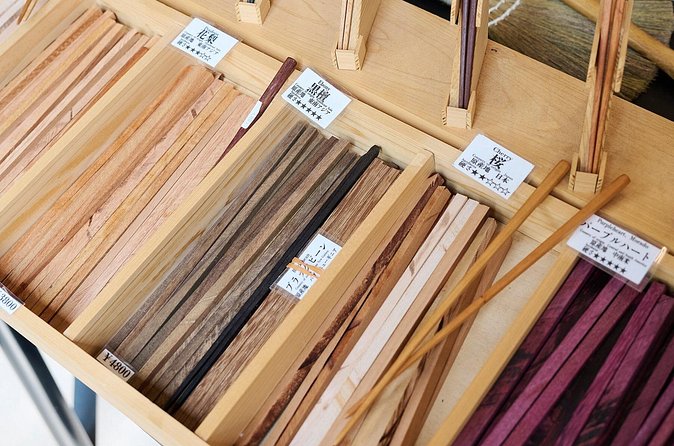 Tokyo Chopstick Making Workshop with Artisan - Shaping the chopsticks with traditional tools