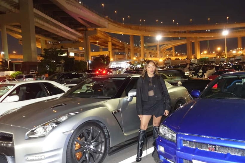 Tokyo: Daikoku Car Meet Tour at Night with JDM Guides - The ride through Tokyo’s night roads