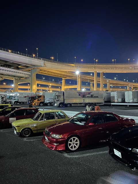 Tokyo: Daikoku Excursion by Drift Car And official driver - A Four-Hour Evening Built Around Cars