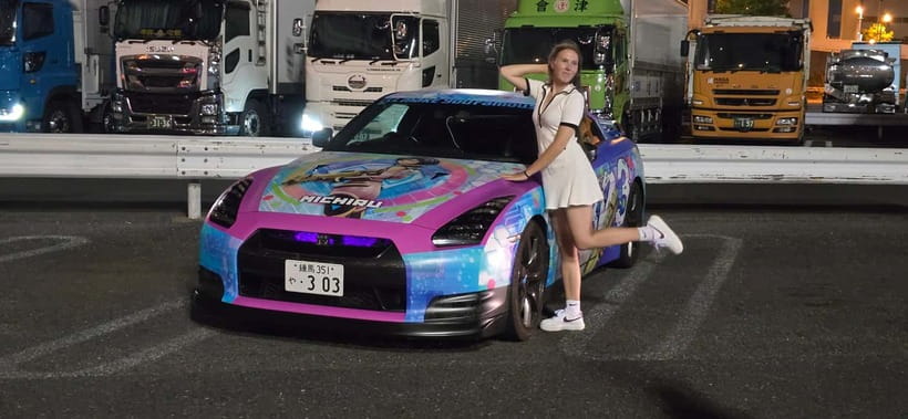 Tokyo: Daikoku JDM Car Meet in the Famous 303 600HP GTR R-35 - Starting at 303Garage in a GTR R35