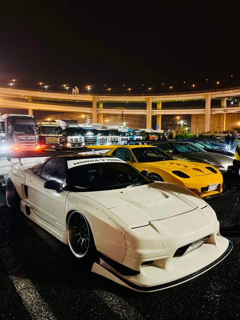 Tokyo: Daikoku JDM Car Meet Tour + LibertyWalk & Autobacs! - The Shuto Expressway Makes the Journey Part of the Show