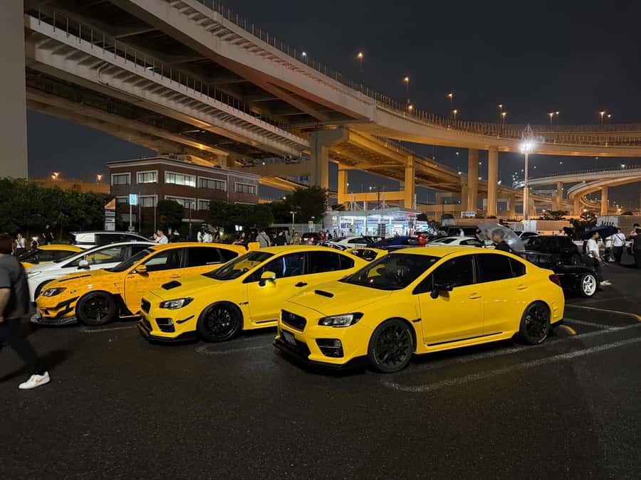 Tokyo: Daikoku PA & Shibuya Private Tour in a WRX STI - Cruising the Wangan Expressway and Bayside routes
