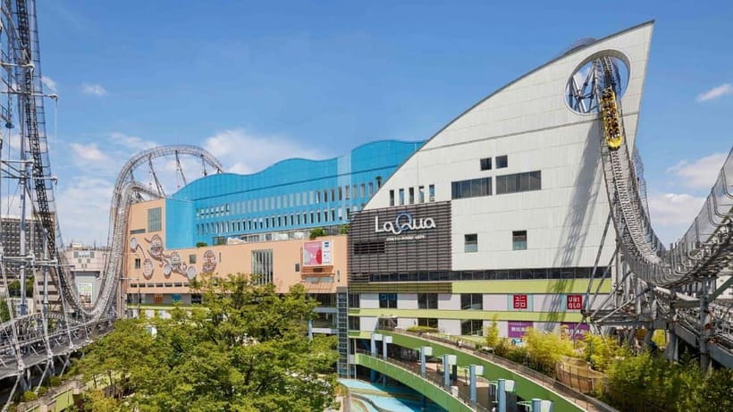 Tokyo Dome City Attractions 5-Ride Ticket - A theme park in the middle of Tokyo