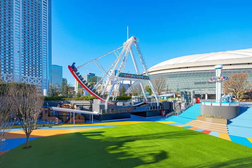 Tokyo Dome City Attractions 5-Ride Ticket - Arcades and the wider entertainment complex