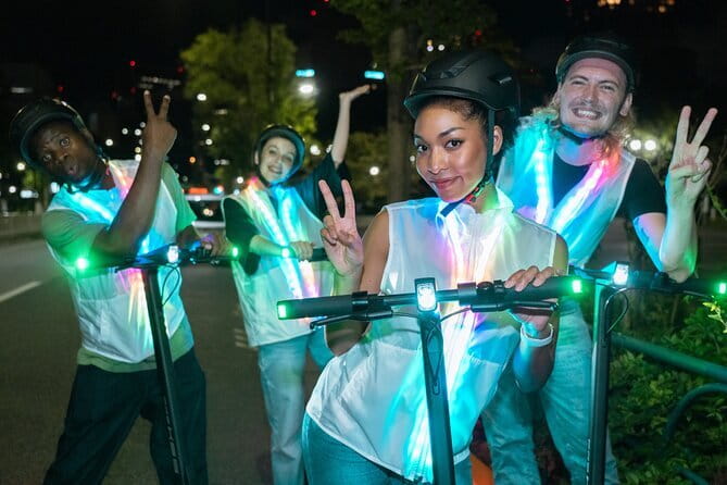 Tokyo: E-scooter Experience & Tokyo Tower night Tour - Key points to know before you book