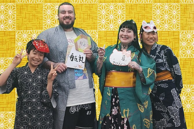 Tokyo Family Culture Workshop: Calligraphy, Origami &Yukata Photo - What is included, and what you still need to arrange
