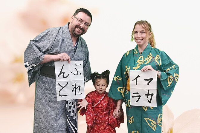 Tokyo Family Culture Workshop: Calligraphy, Origami &Yukata Photo - Planning your booking in Hiroo