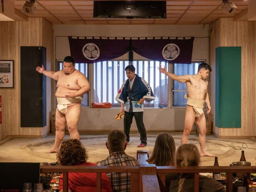 Tokyo: Family Sumo Workshop & Live Wrestling Show with Lunch - What the sumo customs add to the show