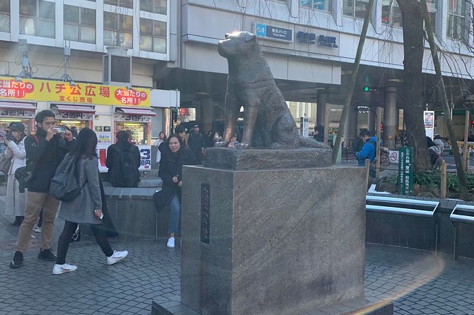 Tokyo Food and Culture tour (Shibuya and Harajyuku) - The Shibuya Crossing photo stop