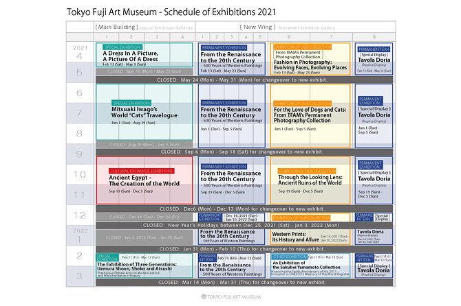 Tokyo Fuji Art Museum Admission Ticket + Special Exhibition (when being held) - What past exhibitions tell you about the program