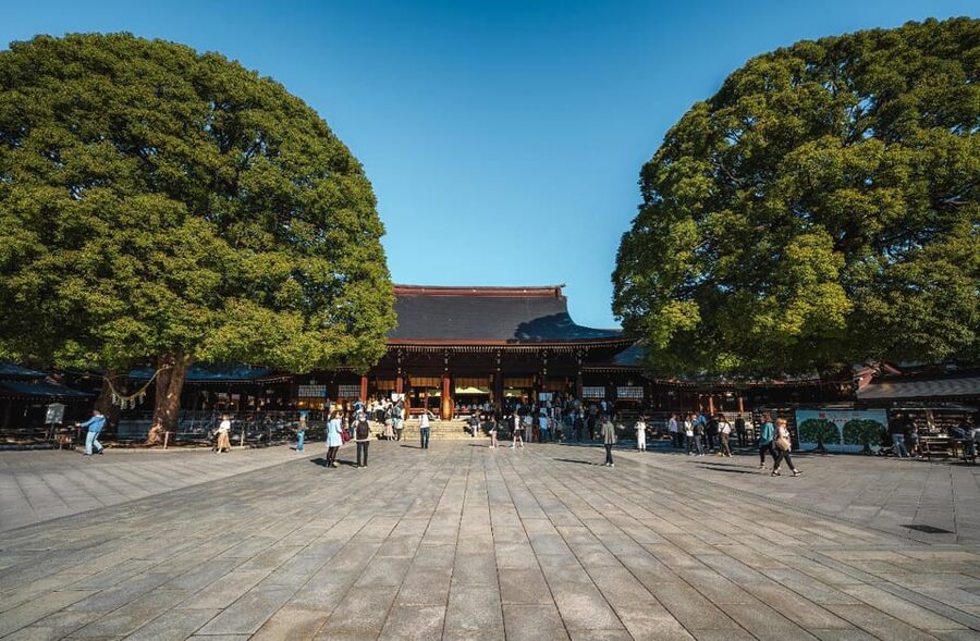 Tokyo full day Spanish speaking tour with hotel pick up and drop off. - Meiji Shrine and Harajuku’s sacred forest setting