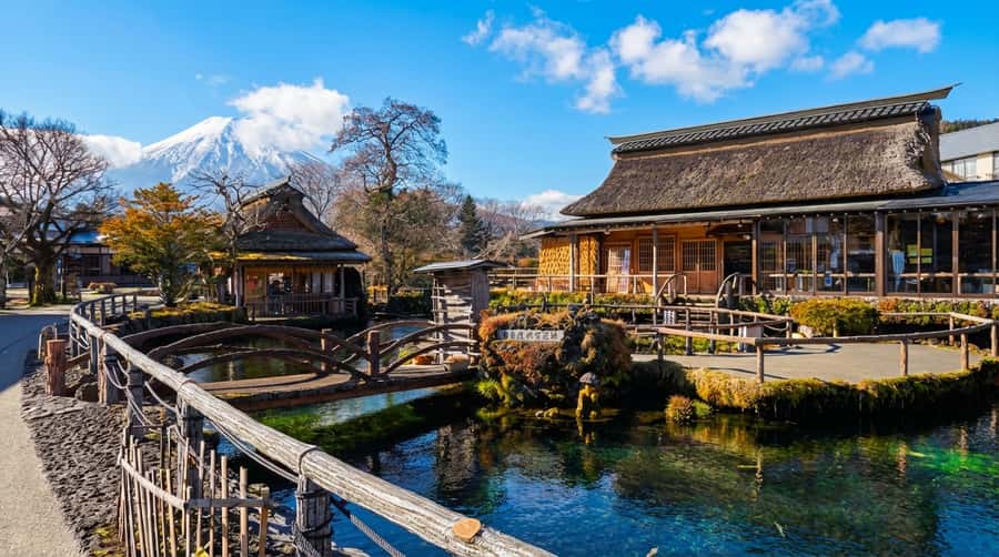 Tokyo: Full-Day Tour of the Six Majestic Spots of Mt Fuji - Oishi Park changes with the calendar