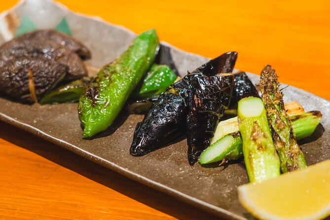 Tokyo Ginza Authentic Food Tour (Izakaya Hopping by local guide) - Wagyu tongue, loin, and a lemon cocktail in Ginza
