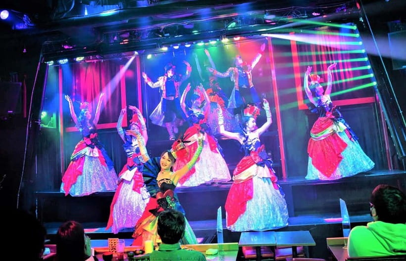 Tokyo GINZA: KONPARU Japanese Cabaret Show with Drink - A Ginza night that begins before the curtain