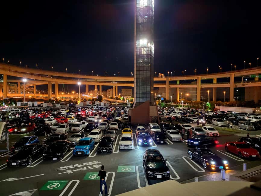 Tokyo: Go Daikoku PA Fast & Furious 3 Sports Car Meetup - Tokyo’s tunnels are part of the attraction