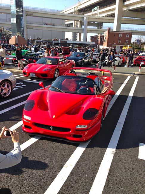 Tokyo: Go Daikoku PA Fast & Furious 3 Sports Car Meetup - The ride from Akihabara to Yokohama
