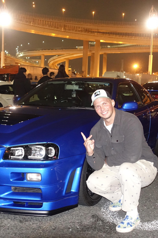 Tokyo: GTR Guided Daikoku Experience at Night - Daikoku PA is the heart of the evening