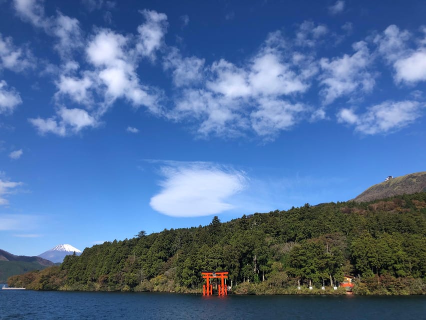 Tokyo: Hakone Fuji Day Tour w/ Cruise, Cable Car, Volcano - Mount Fuji views: beautiful when lucky, absent when not