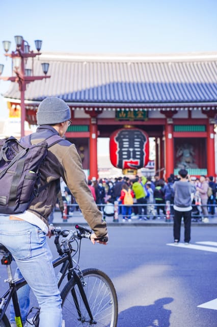 Tokyo: Hidden Gems Guided Bike Tour with Lunch - Fukagawa Fudodo and everyday religious life