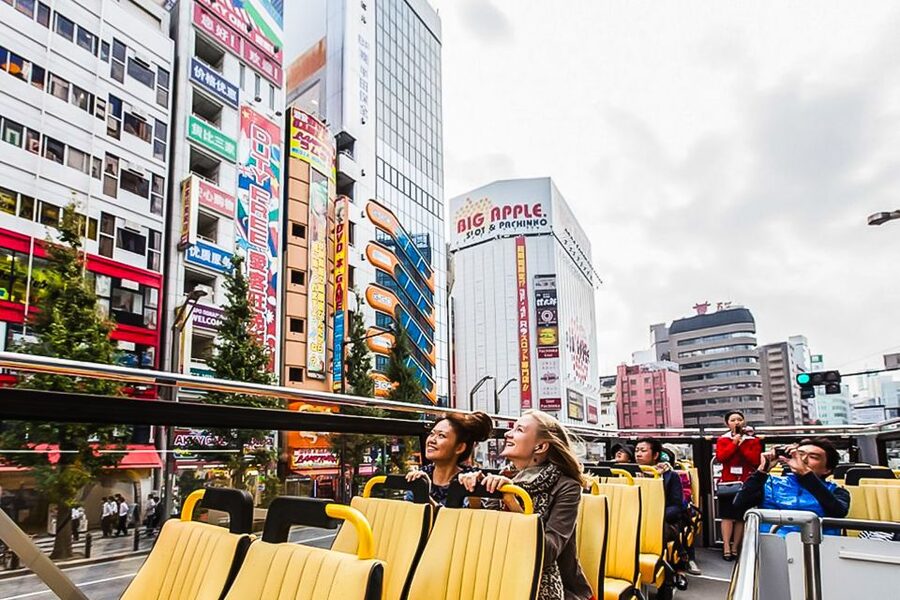 Tokyo: Hop-On Hop-Off Sightseeing Bus Ticket - Route 2: Tokyo Tower, Zojo-ji, Tsukiji, and Ginza