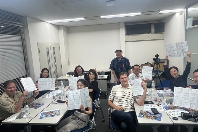 Tokyo/Ikebukuro Manga drawing workshop by pro-Manga artists - What you take home after class