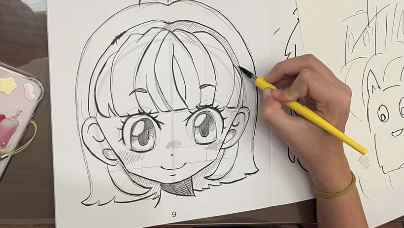 Tokyo/Ikebukuro Manga lesson by acitive pro-Manga artists - The intermediate class and four-panel comics
