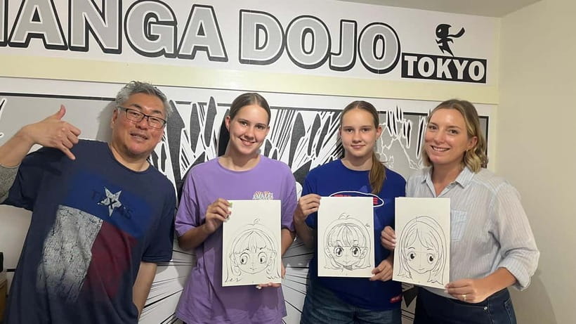 Tokyo/Ikebukuro Manga lesson by acitive pro-Manga artists - What happens during the two-hour class