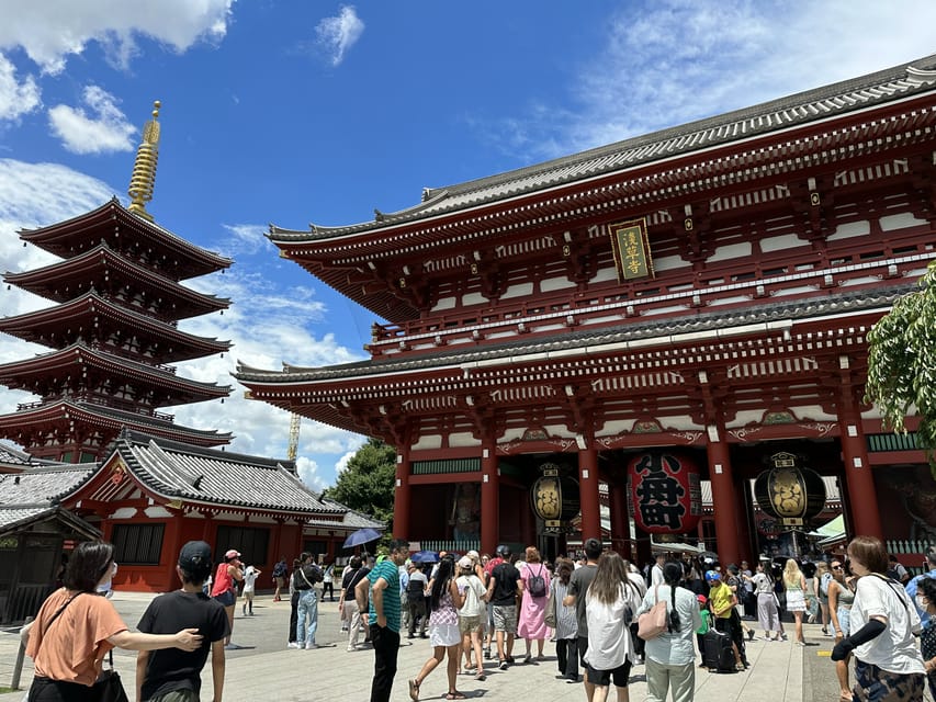 Tokyo: Imperial Palace, Sensō-ji Temple, & Tokyo Tower Tour - Tokyo Tower at 150 meters