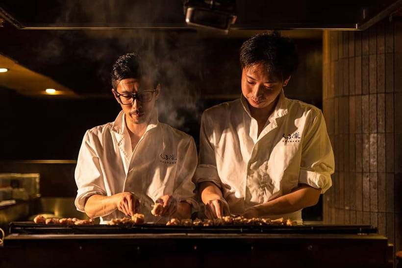 Tokyo: Izakaya Bar Experience at Kuuraku Ginza Reservation - A charcoal-grilled escape in the middle of Ginza