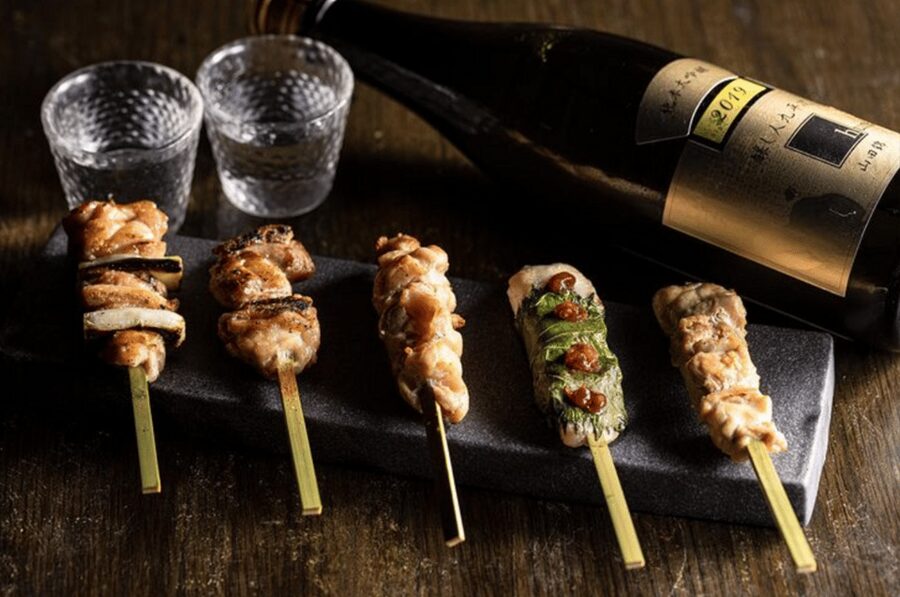 Tokyo: Izakaya Bar Experience at Kuuraku Ginza Reservation - Pairing yakitori with sake and wine