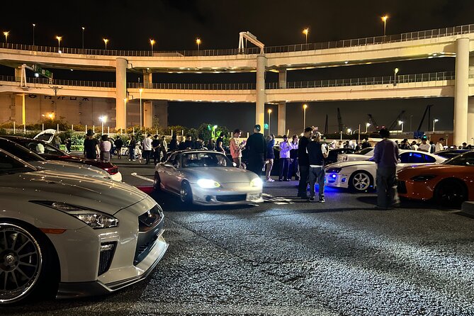 Tokyo JDM Car Meet Experience in Daikoku PA - The drive across Tokyo and the Rainbow Bridge