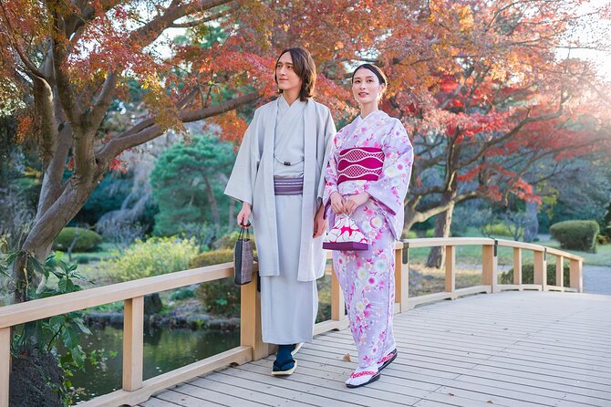 Tokyo: Kimono Experience inside Shinjuku Gyoen National Garden - Key points to know before booking