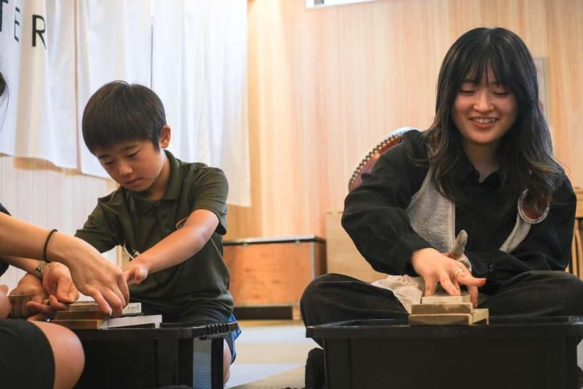 Tokyo: Knife Making Workshop (Sharpening, Engraving) - Starting with Japanese knives in Asakusa
