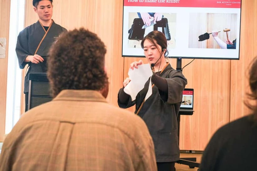 Tokyo: Knife Making Workshop (Sharpening, Engraving) - Packing the knife for your flight home