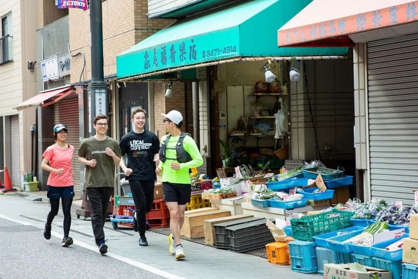 Tokyo : Local Secret "Gym" Running tour - Morning or evening: choose the time that fits Tokyo