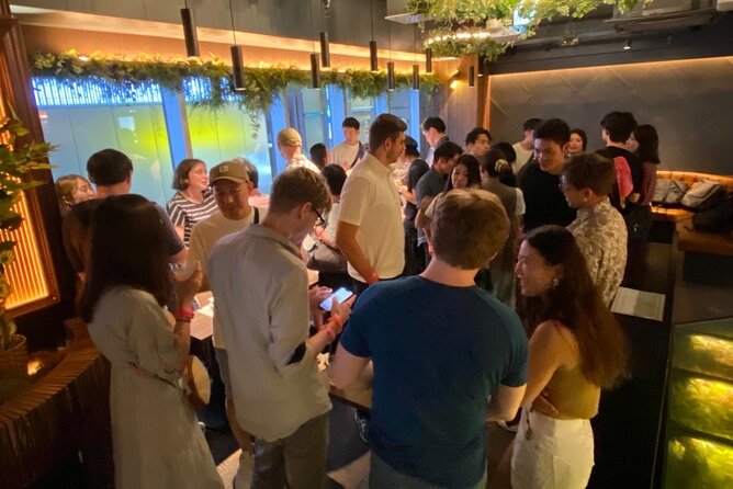 Tokyo Locals & Traveller can come alone Party experience Shibuya - The first few minutes: check-in, a drink, and an easy start