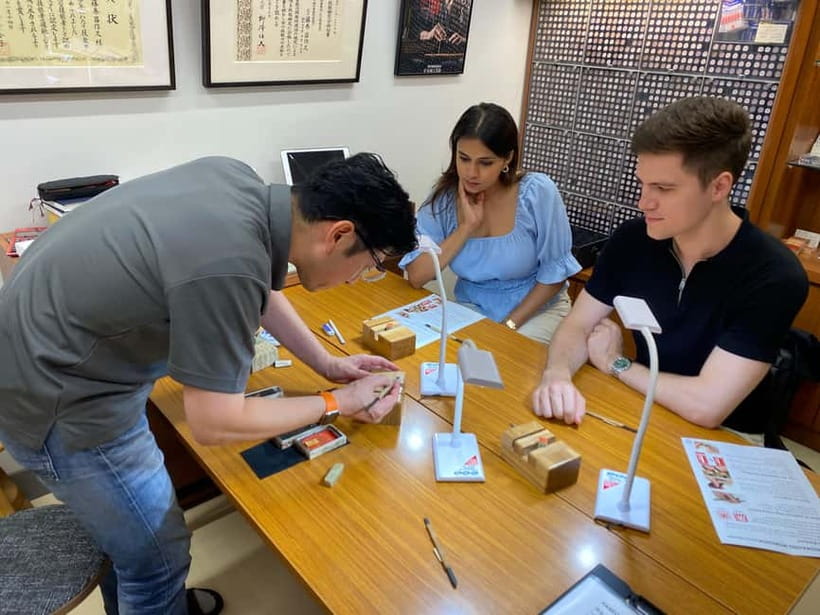 Tokyo: Make Your Own Hanko Stamp — Unique Cultural Souvenir - Finding the Otemachi meeting point