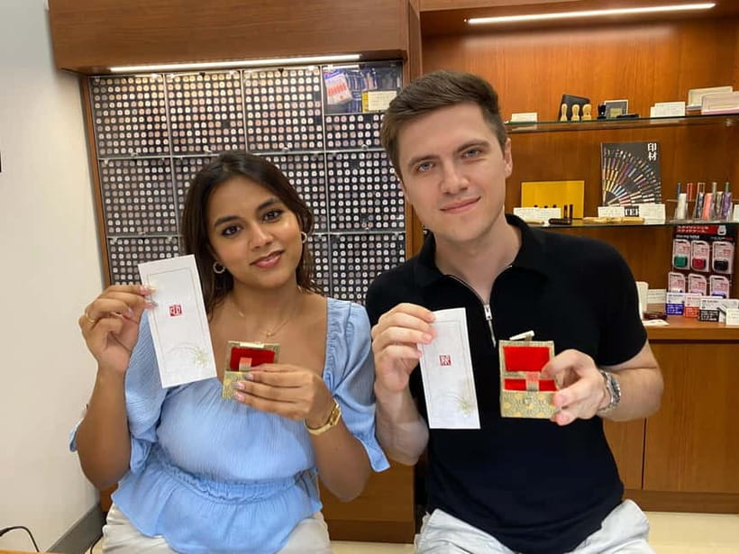 Tokyo: Make Your Own Hanko Stamp — Unique Cultural Souvenir - Choosing your name in kanji or katakana