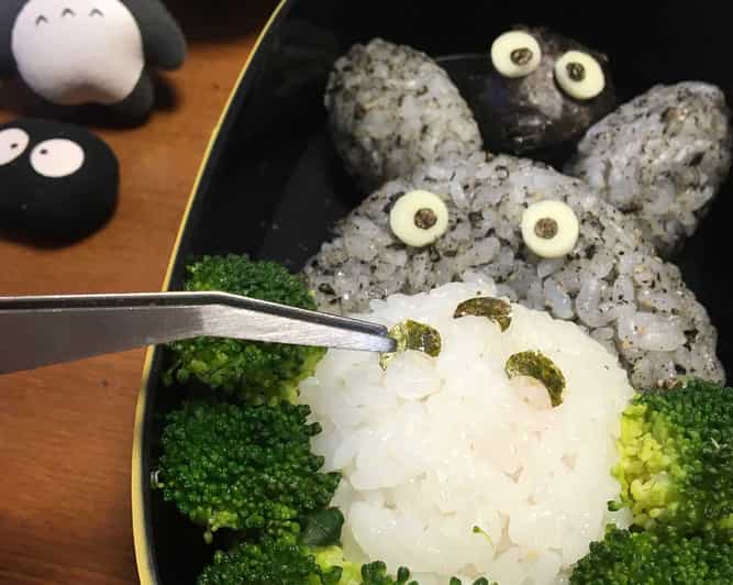 Tokyo: Making a bento box with cute character look - Learning food balance, seasoning, and presentation