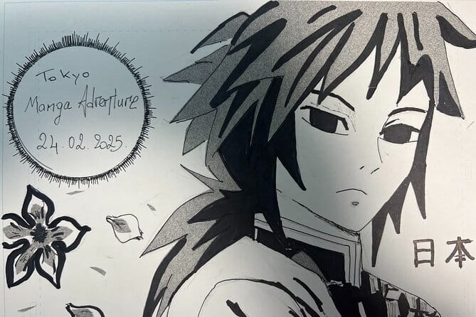 Tokyo Manga Drawing Experience Pro Artist Workshop & MangaHistory - Manga background before the pencils come out