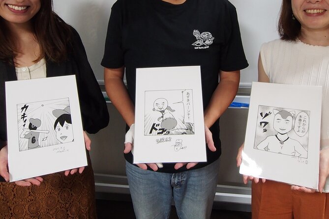 Tokyo Manga Drawing Workshop Guided by Active Pro Manga Artist - Learning from an active manga professional
