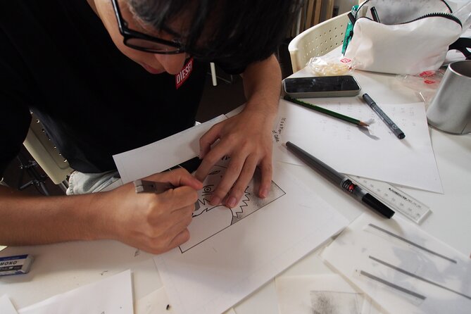 Tokyo Manga Drawing Workshop Guided by Active Pro Manga Artist - A practical look at the two-and-a-half-hour schedule