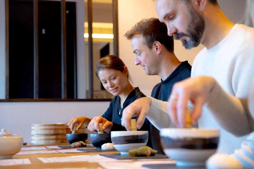 Tokyo: Matcha Making Experience with Mochi Sweets in Asakusa - Asakusa makes the setting part of the experience