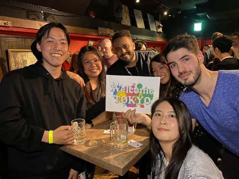 Tokyo: Meet Locals & Travelers Gathering All-You-Can-Drink - A social night built around a clear purpose
