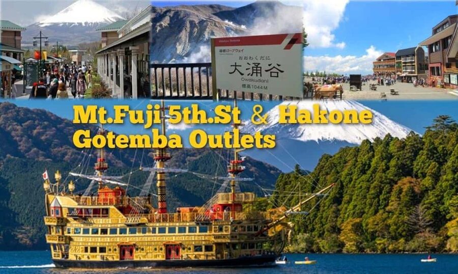 Tokyo: Mount Fuji, Gotemba & Hakone Day Trip by Luxury Bus - Meeting at Shinjuku Center Building